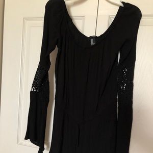 black romper size medium